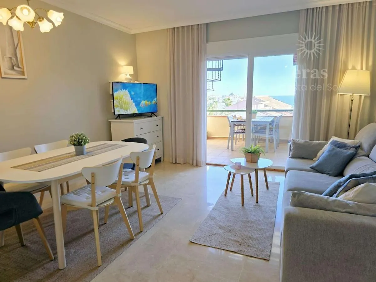 Duplex Penthouse With Ocean And City View Refa114 Mijas Costa Apartman